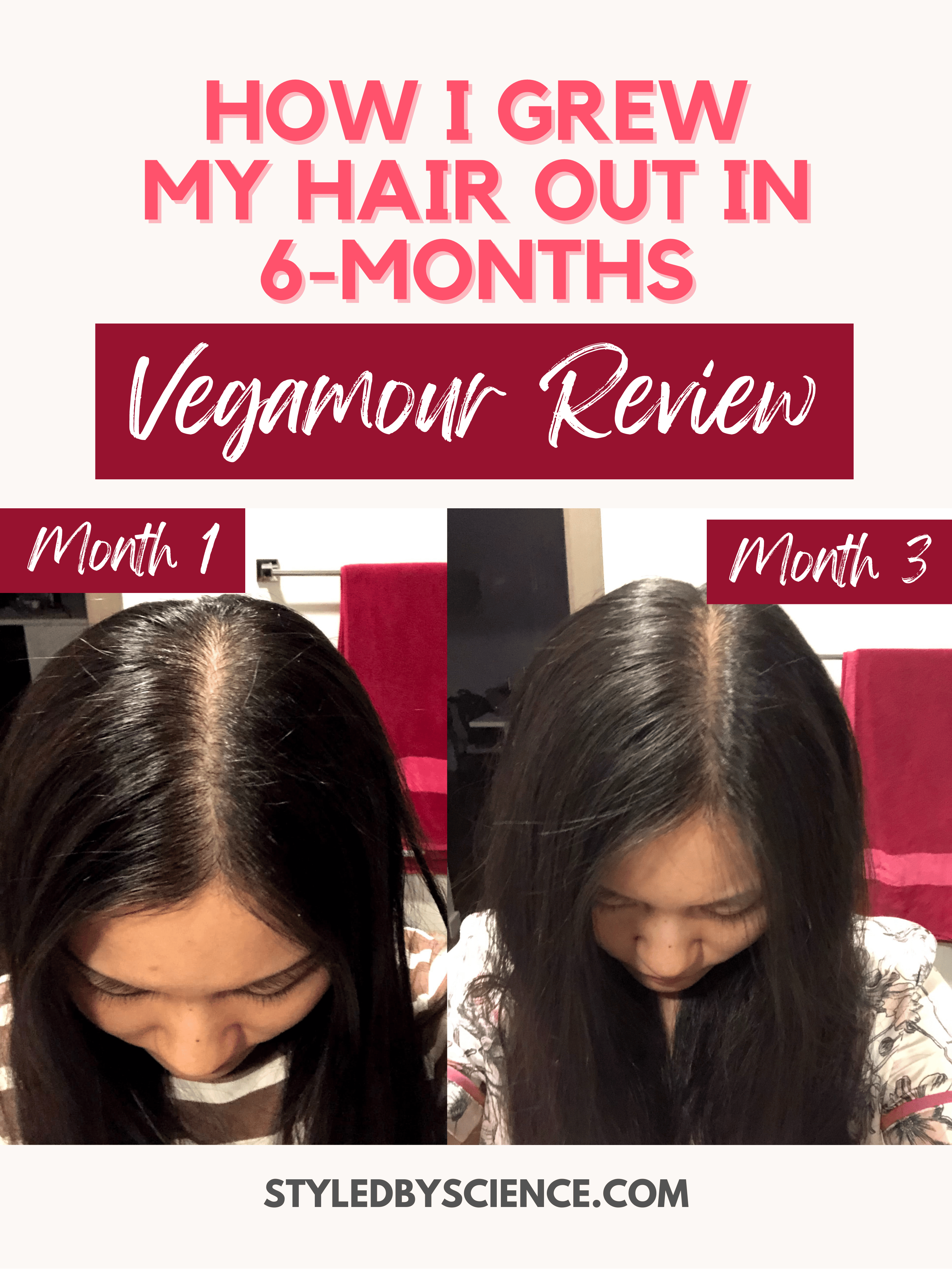 Vegamour Before And After: Does It Help With Hair Growth? - Styled By ...