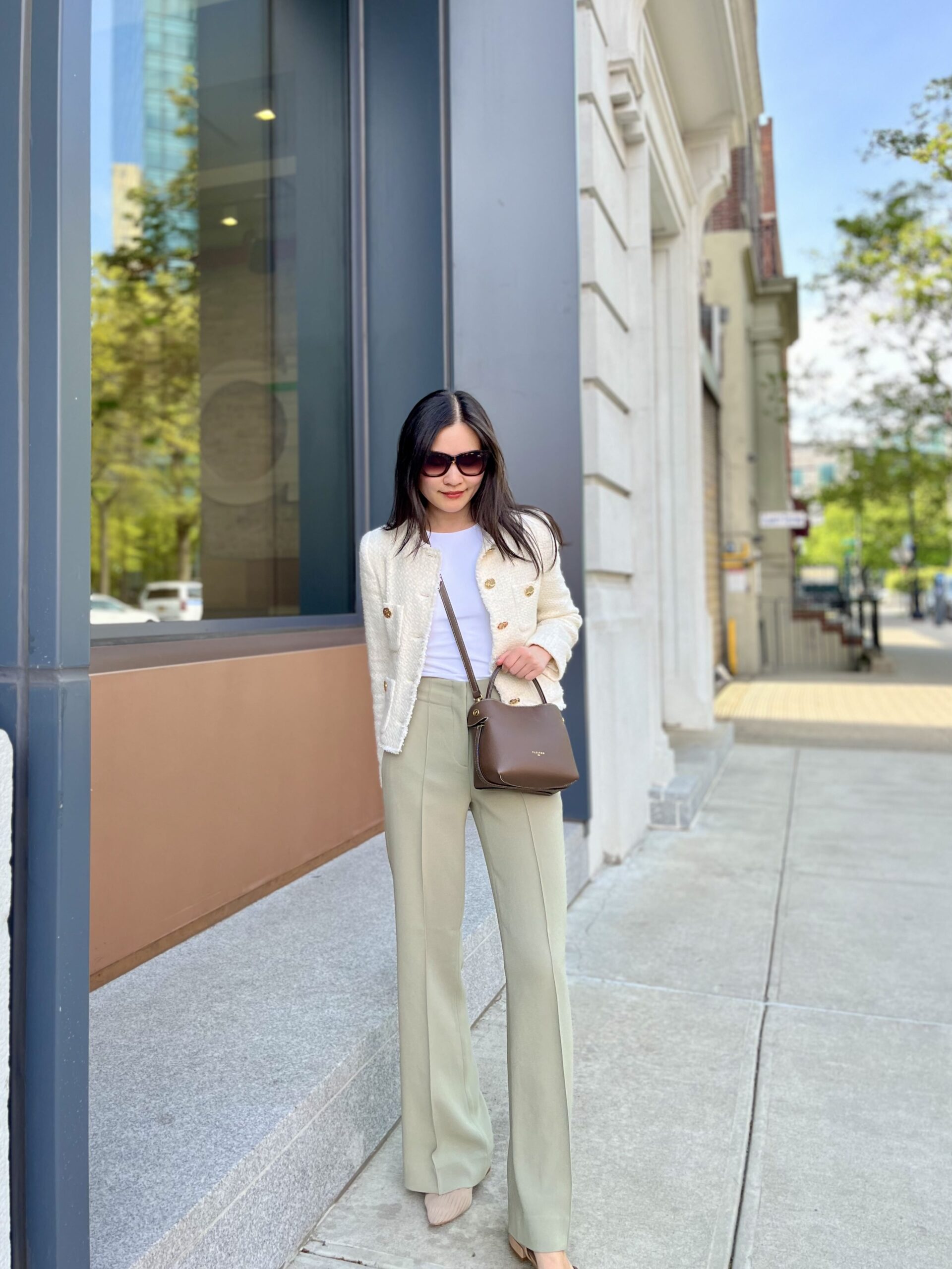 Soft Crepe Trousers for Spring: Effortless Outfit Ideas - Styled by Science