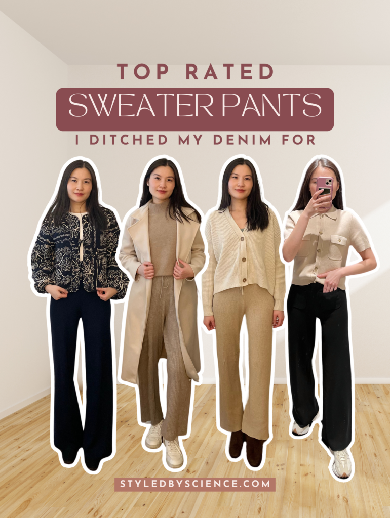 is a sweater and dress pants business casual Top for Work that Made Me Ditch My Denim Rich teal bridesmaid dress Short Informal Strapless Wedding Size:42 Long + 36 Waist(Adjust 2